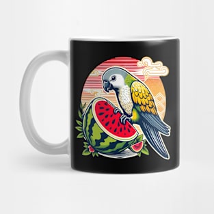 Watermelon parrot Mug